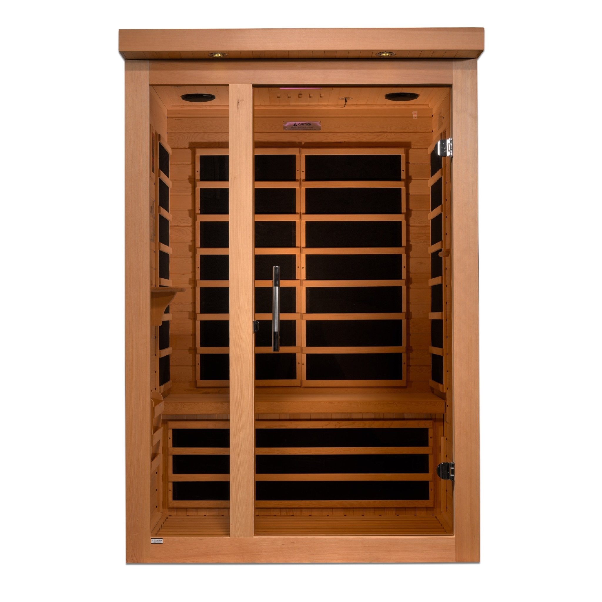 Llumeneres 2 Person Ultra Low EMF FAR Infrared Sauna - The Sauna World