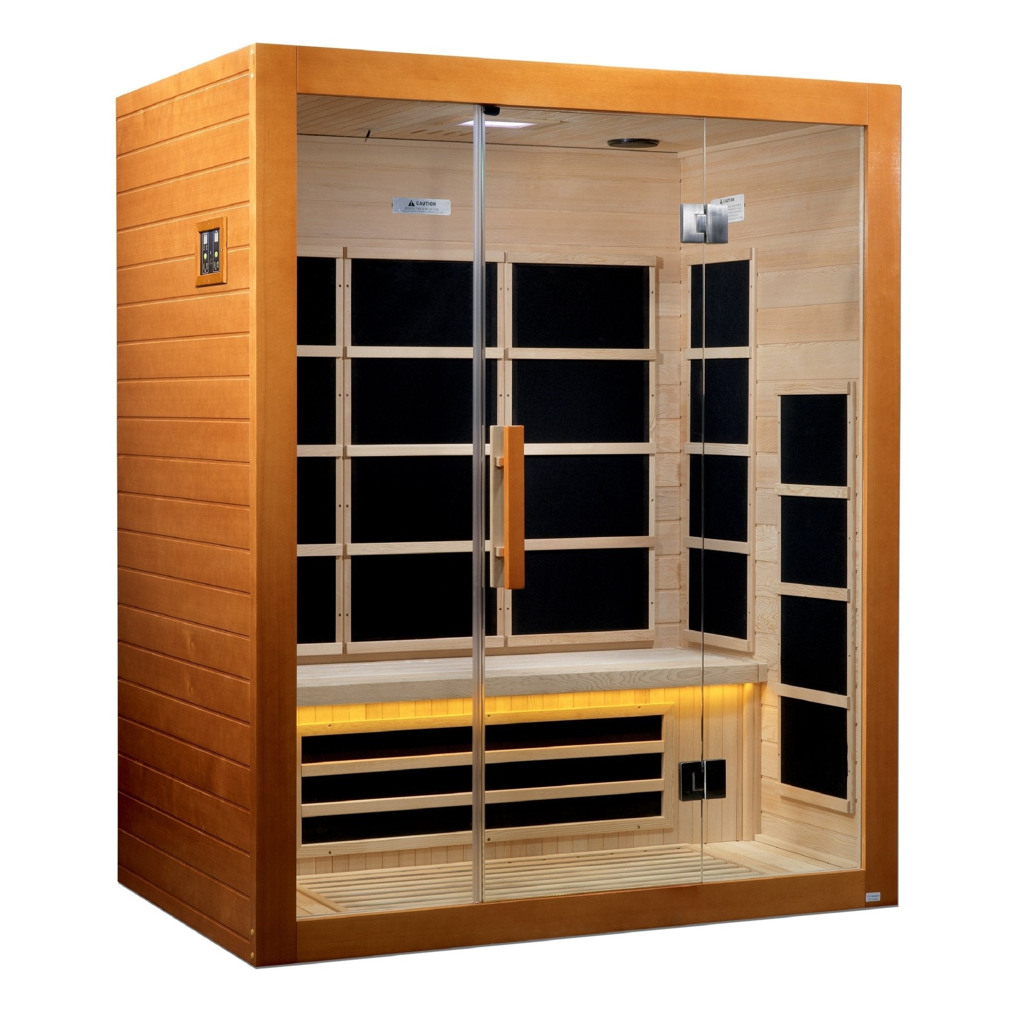 Marseille 3 Person Ultra Low EMF FAR Infrared Sauna