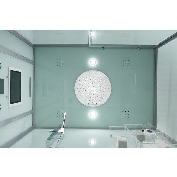 Maya Bath Anzio Platinum Freestanding Steam Shower - The Sauna World