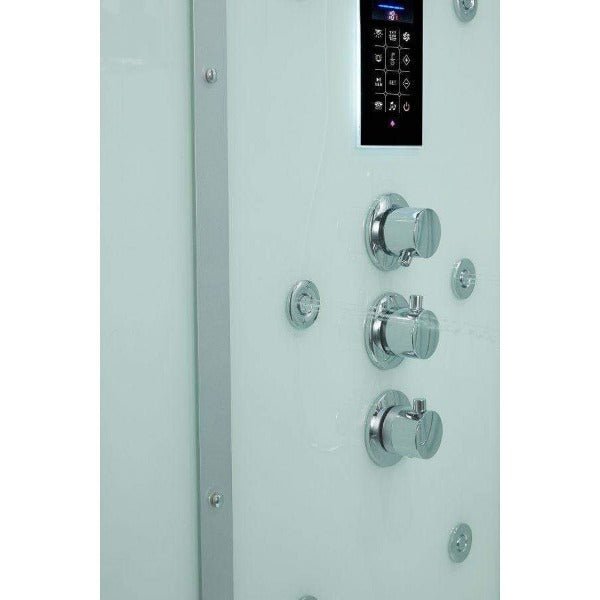 Maya Bath Anzio Platinum Freestanding Steam Shower - The Sauna World