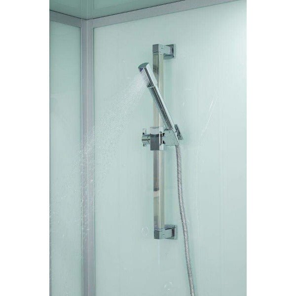 Maya Bath Anzio Platinum Freestanding Steam Shower - The Sauna World