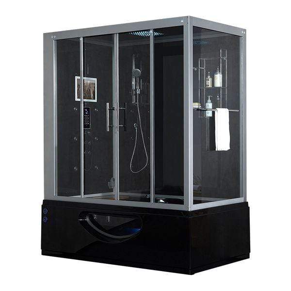 Maya Bath Catania Platinum 2-Person Freestanding Steam Shower - The Sauna World