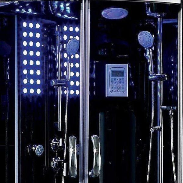 Maya Bath Siena 2-Person Freestanding Steam Shower - The Sauna World