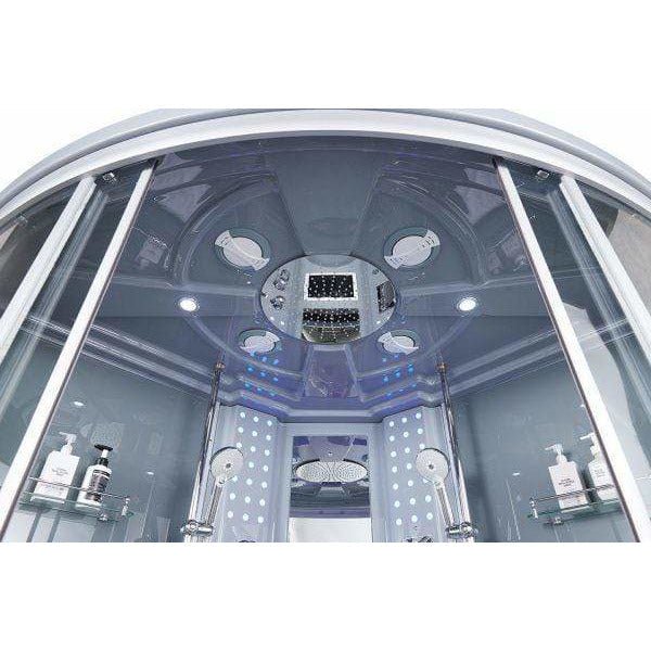 Maya Bath Superior Platinum 2-Person Freestanding Steam Shower - The Sauna World