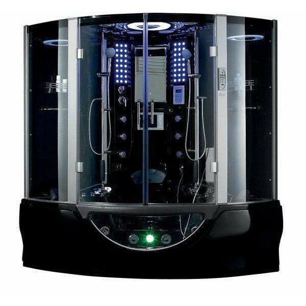 Maya Bath Valencia 2-Person Freestanding Steam Shower - The Sauna World