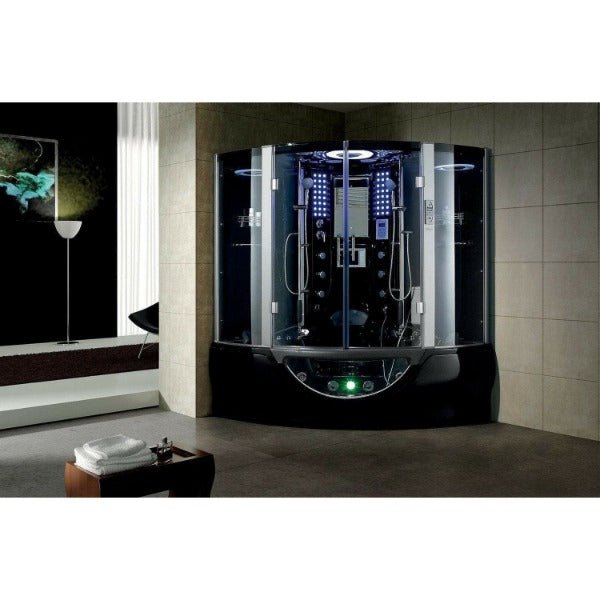 Maya Bath Valencia 2-Person Freestanding Steam Shower - The Sauna World