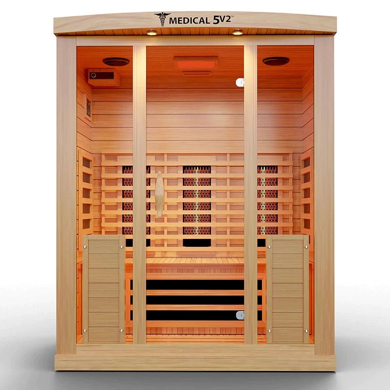 Medical 5 V2 Infrared Sauna - The Sauna World