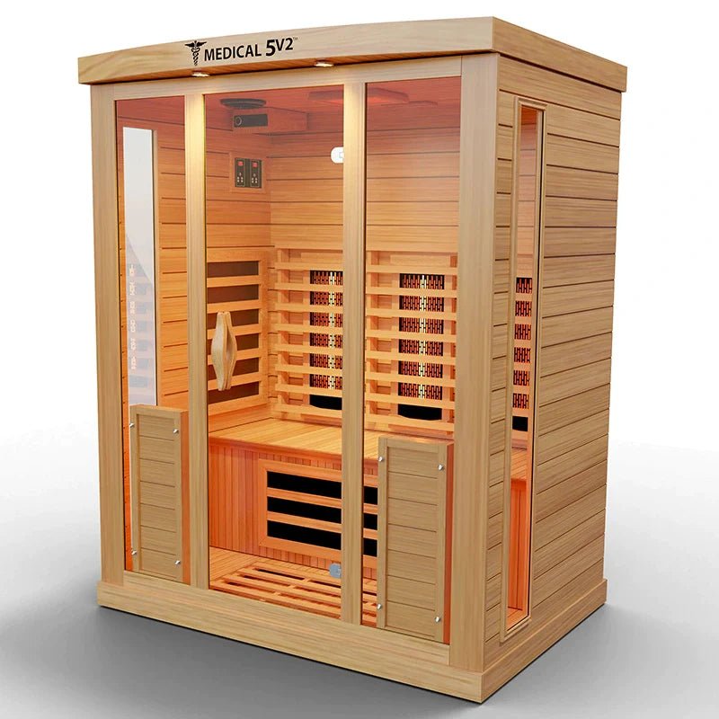 Medical 5 V2 Infrared Sauna - The Sauna World