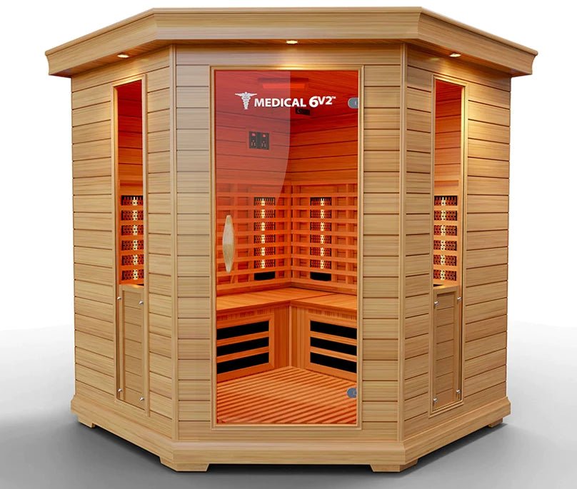 Medical 6 Plus V2 Full Spectrum Sauna - The Sauna World