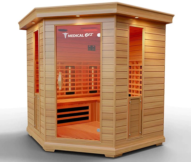 Medical 6 Plus V2 Full Spectrum Sauna - The Sauna World