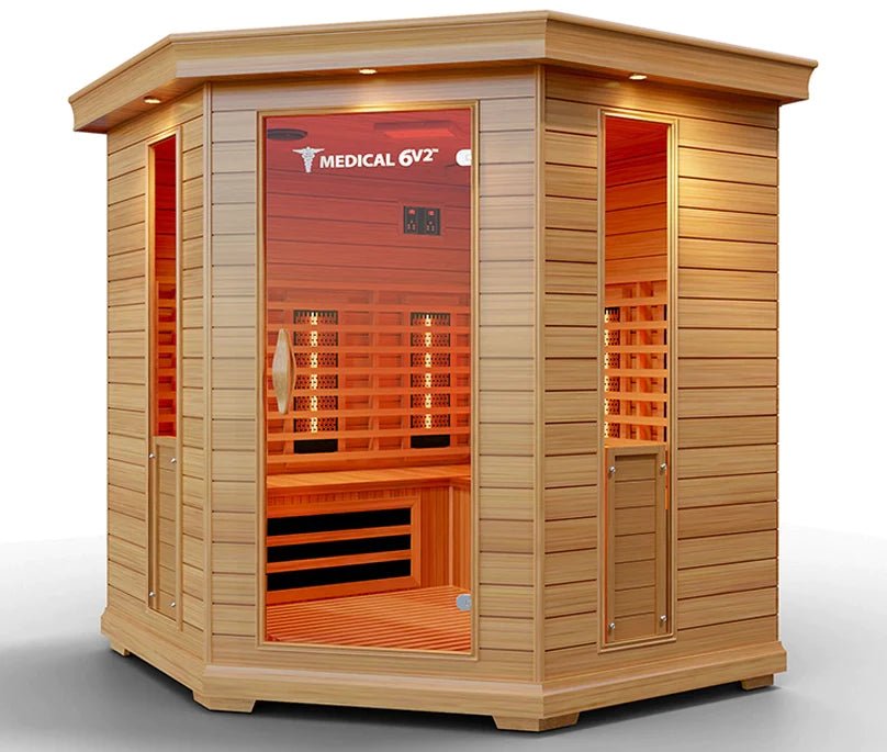 Medical 6 Plus V2 Full Spectrum Sauna - The Sauna World