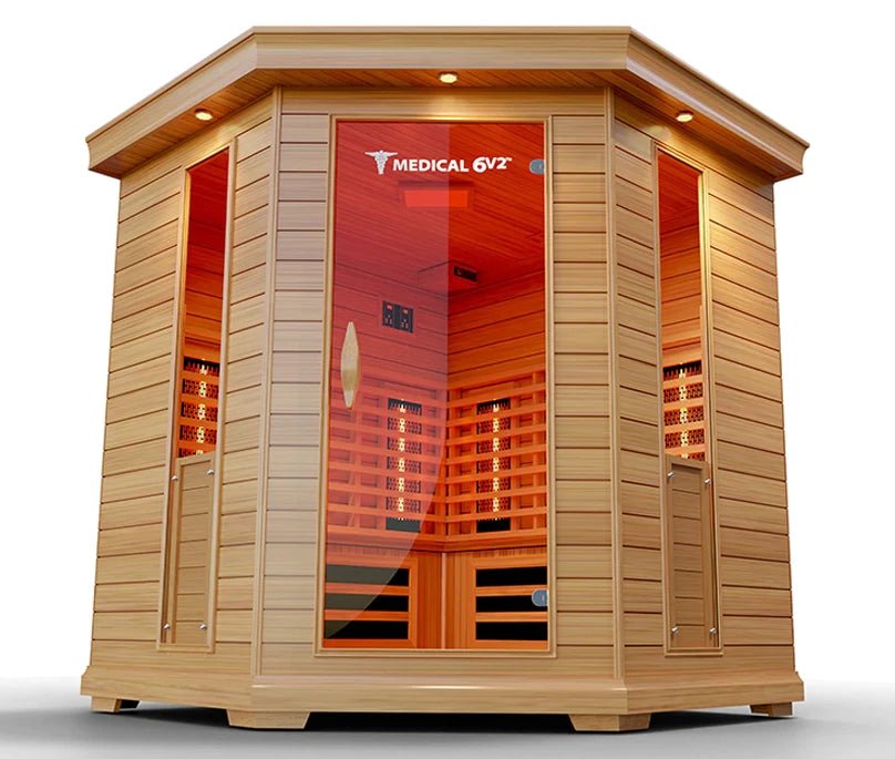 Medical 6 Plus V2 Full Spectrum Sauna - The Sauna World