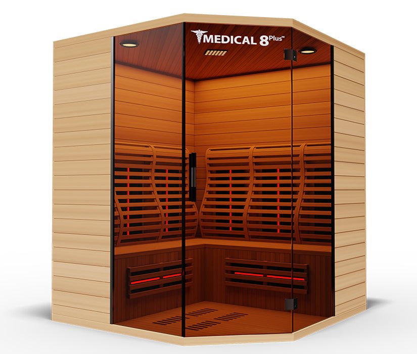 Medical 8 Plus V2 3-6 People Sauna - The Sauna World