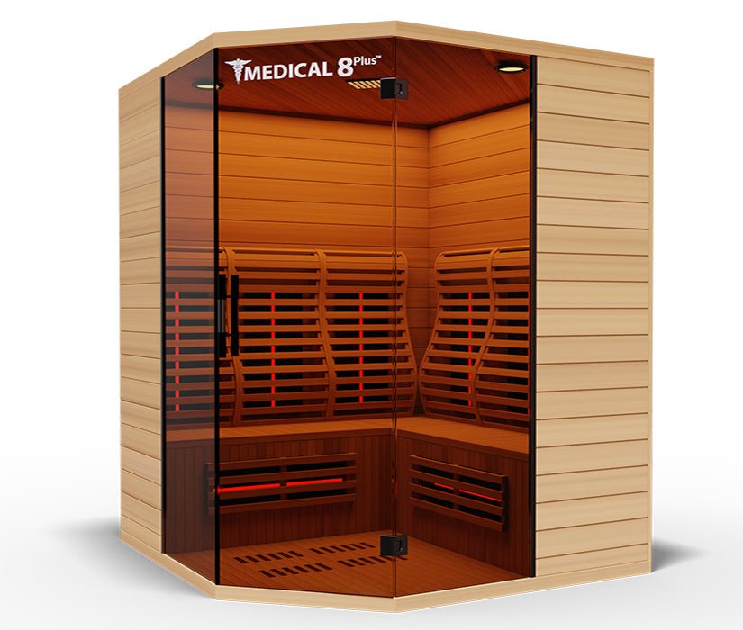 Medical 8 Plus V2 3-6 People Sauna - The Sauna World