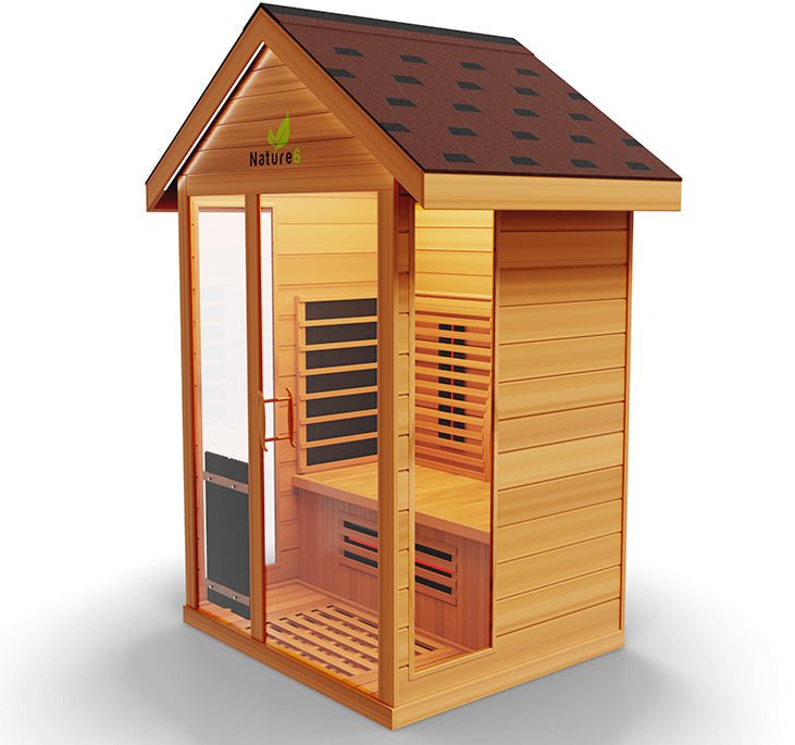 Medical Nature 6 Outdoor Hyrbid Sauna - The Sauna World