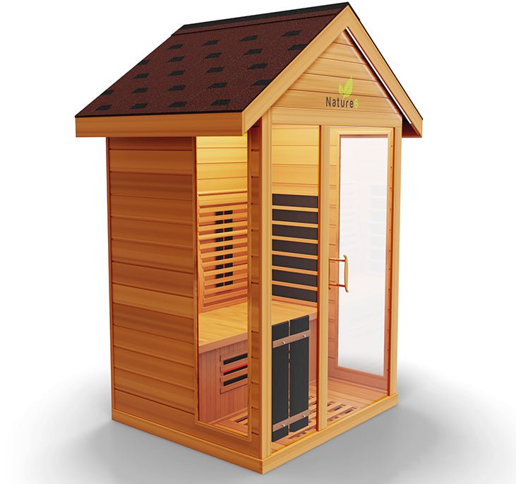 Medical Nature 6 Outdoor Hyrbid Sauna - The Sauna World