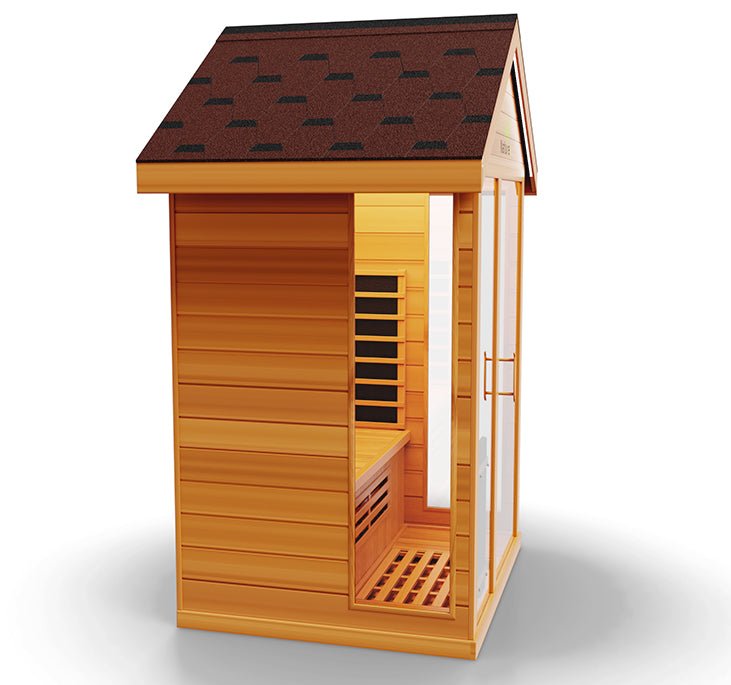 Medical Nature 6 Outdoor Hyrbid Sauna - The Sauna World