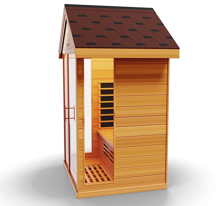 Medical Nature 6 Outdoor Hyrbid Sauna - The Sauna World