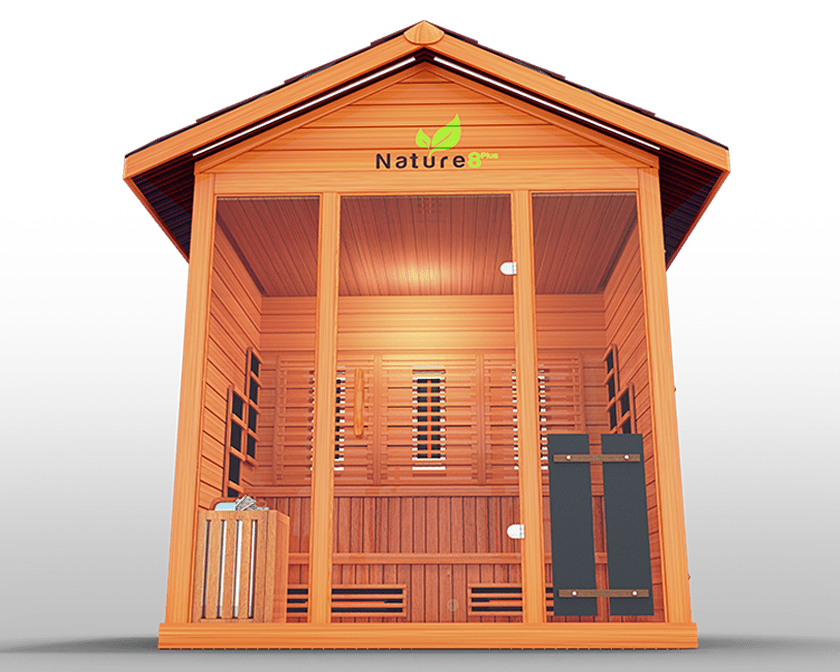 Medical Nature 8 Plus Outdoor Hybrid 4-6 People Sauna