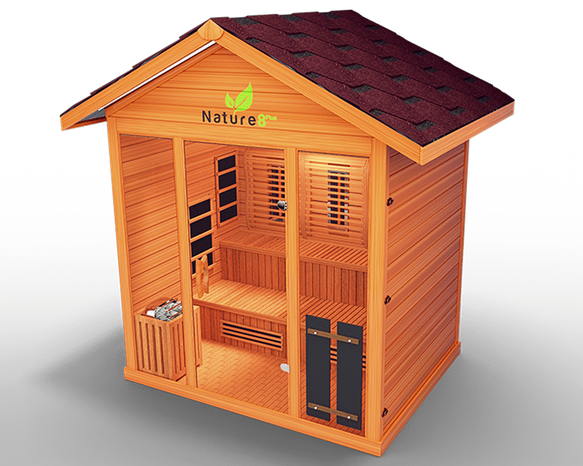 Medical Nature 8 Plus Outdoor Hybrid 4-6 People Sauna