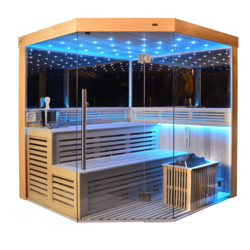 New Exclusive Traditional Mirror Steam Sauna - The Sauna World