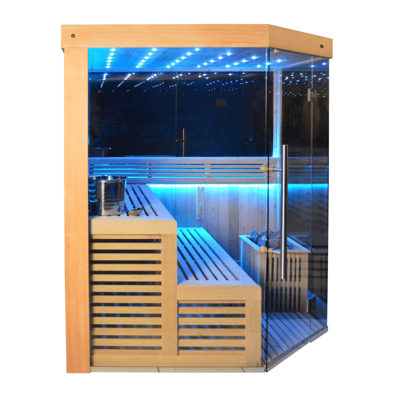 New Exclusive Traditional Mirror Steam Sauna - The Sauna World