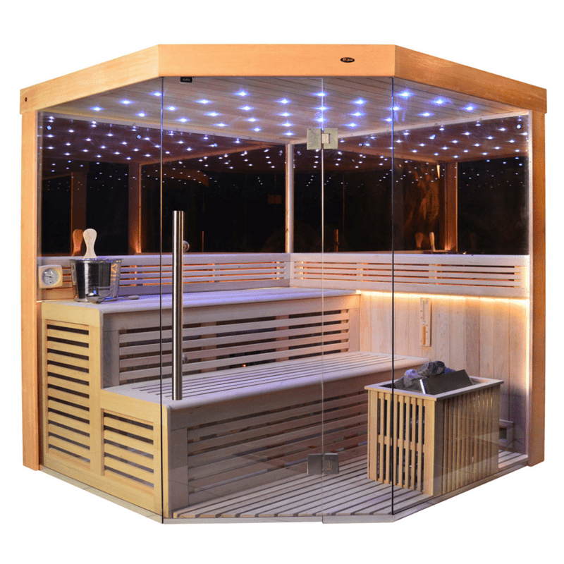 New Exclusive Traditional Mirror Steam Sauna - The Sauna World