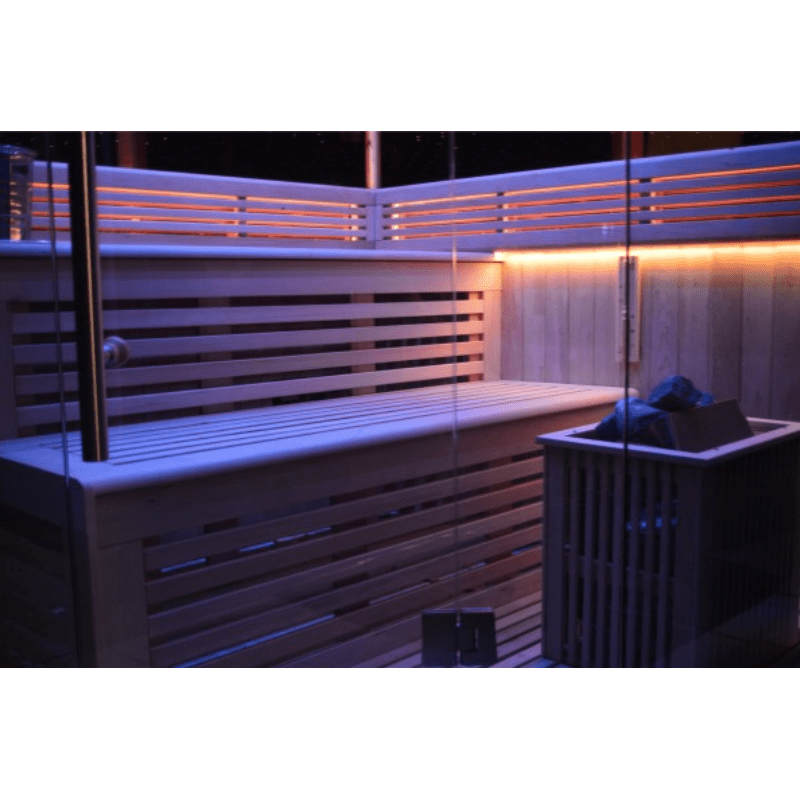 New Exclusive Traditional Mirror Steam Sauna - The Sauna World