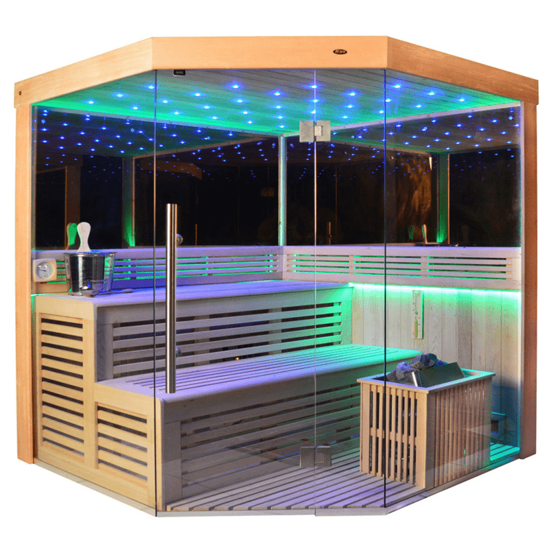 New Exclusive Traditional Mirror Steam Sauna - The Sauna World