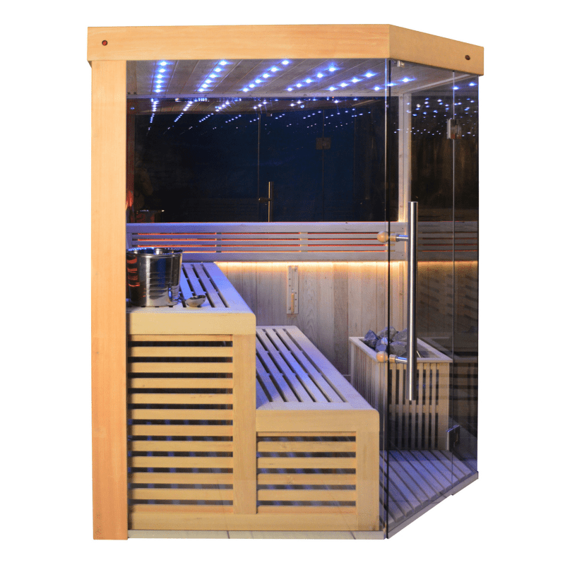 New Exclusive Traditional Mirror Steam Sauna - The Sauna World