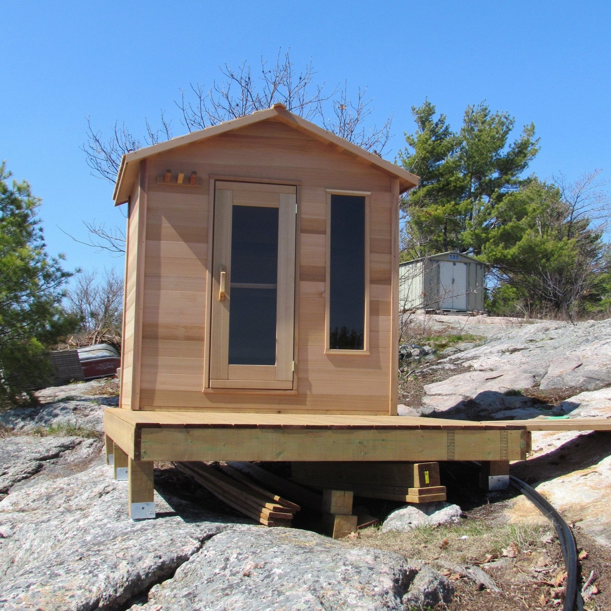 Outdoor Cabin Sauna - The Sauna World