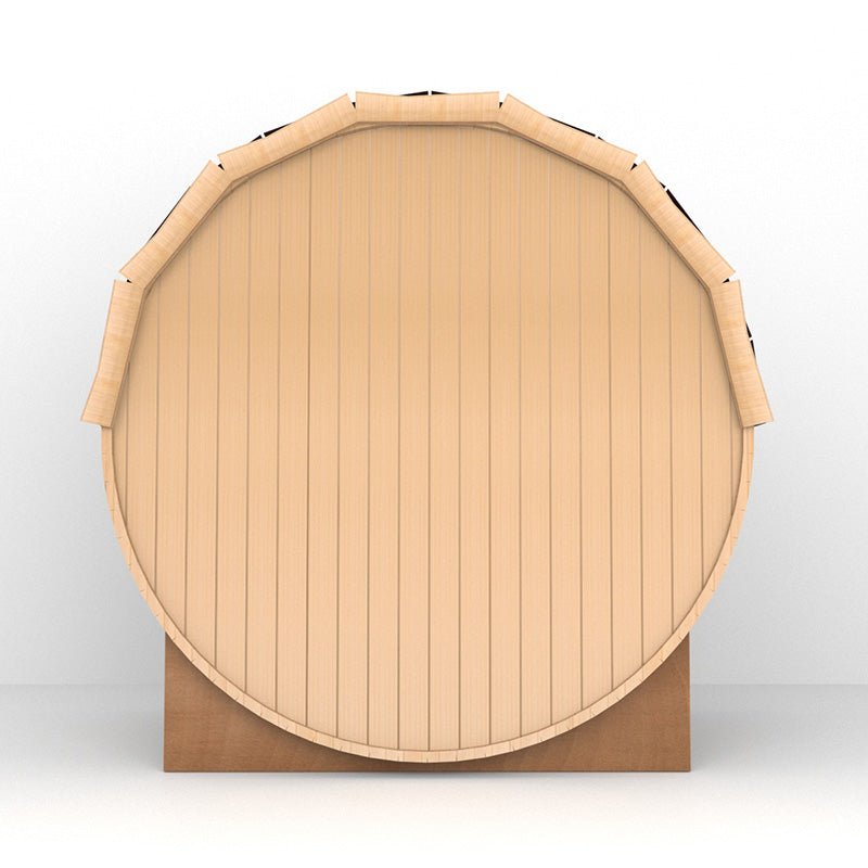 Outdoor Fashion Barrel Sauna（3-4 Person） - The Sauna World