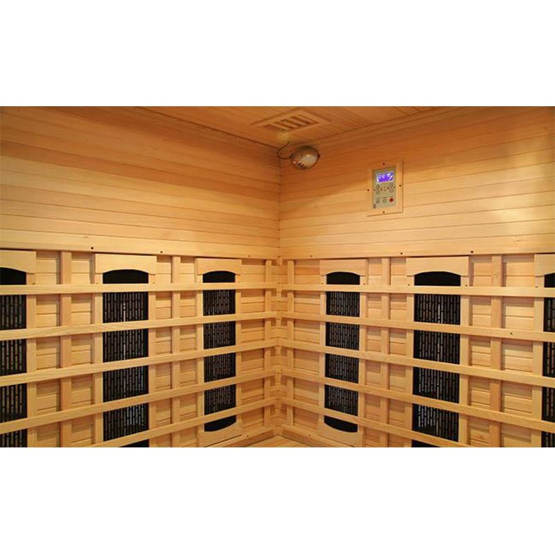 Outdoor Wood Dry Infrared Sauna - The Sauna World