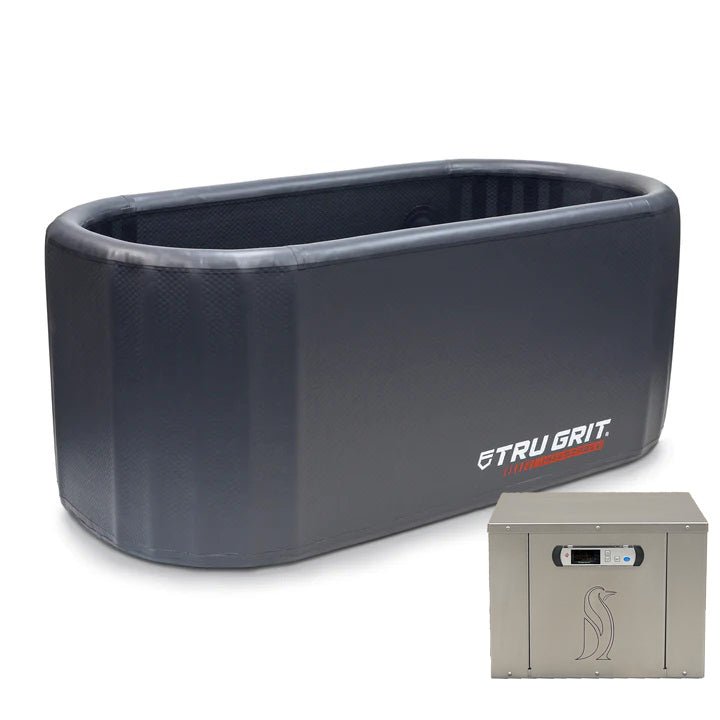 Penguin Chillers Tru Grit Inflatable Tub & Cold Therapy Chiller - The Sauna World