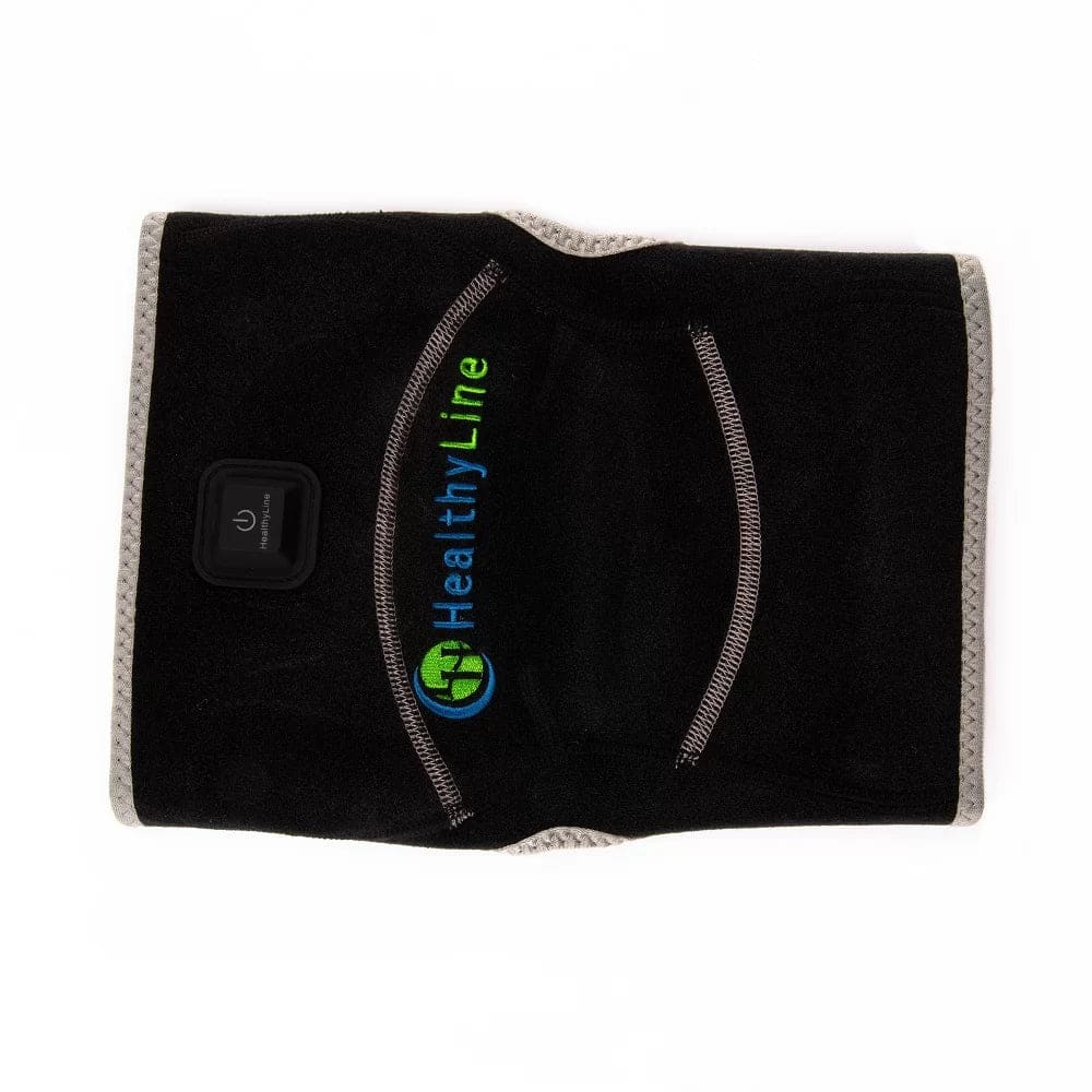 Portable Heated Gemstone Pad - Knee Model with Power-Bank InfraMat Pro Infrared Mat by Healthyline - The Sauna World