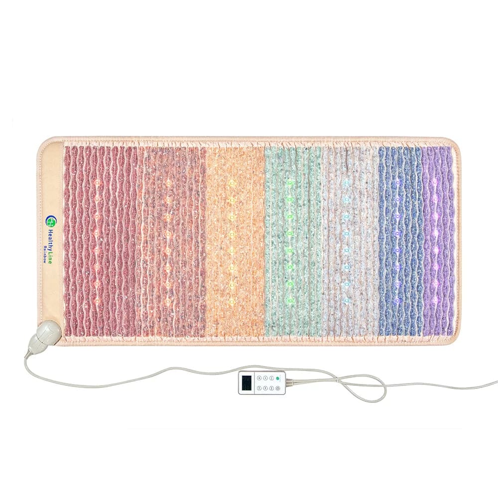 Rainbow Chakra Mat Medium 5024 Firm - Photon PEMF Inframat Pro 3rd Edition by Healthyline - The Sauna World