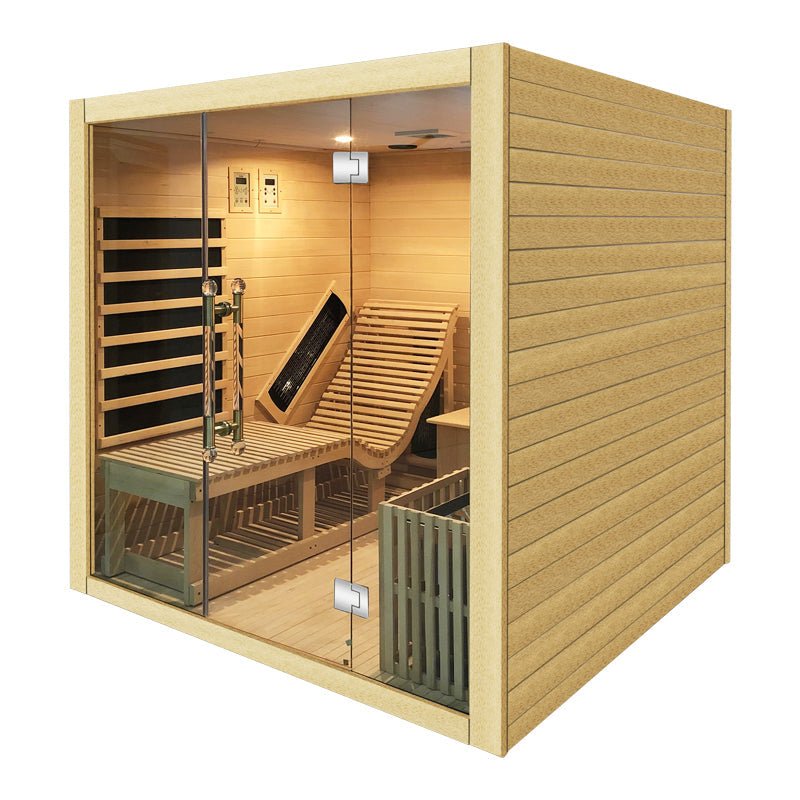 Steam and Far-infrared Dual-purpose Sauna - The Sauna World