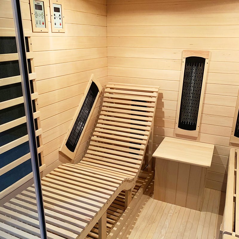 Steam and Far-infrared Dual-purpose Sauna - The Sauna World