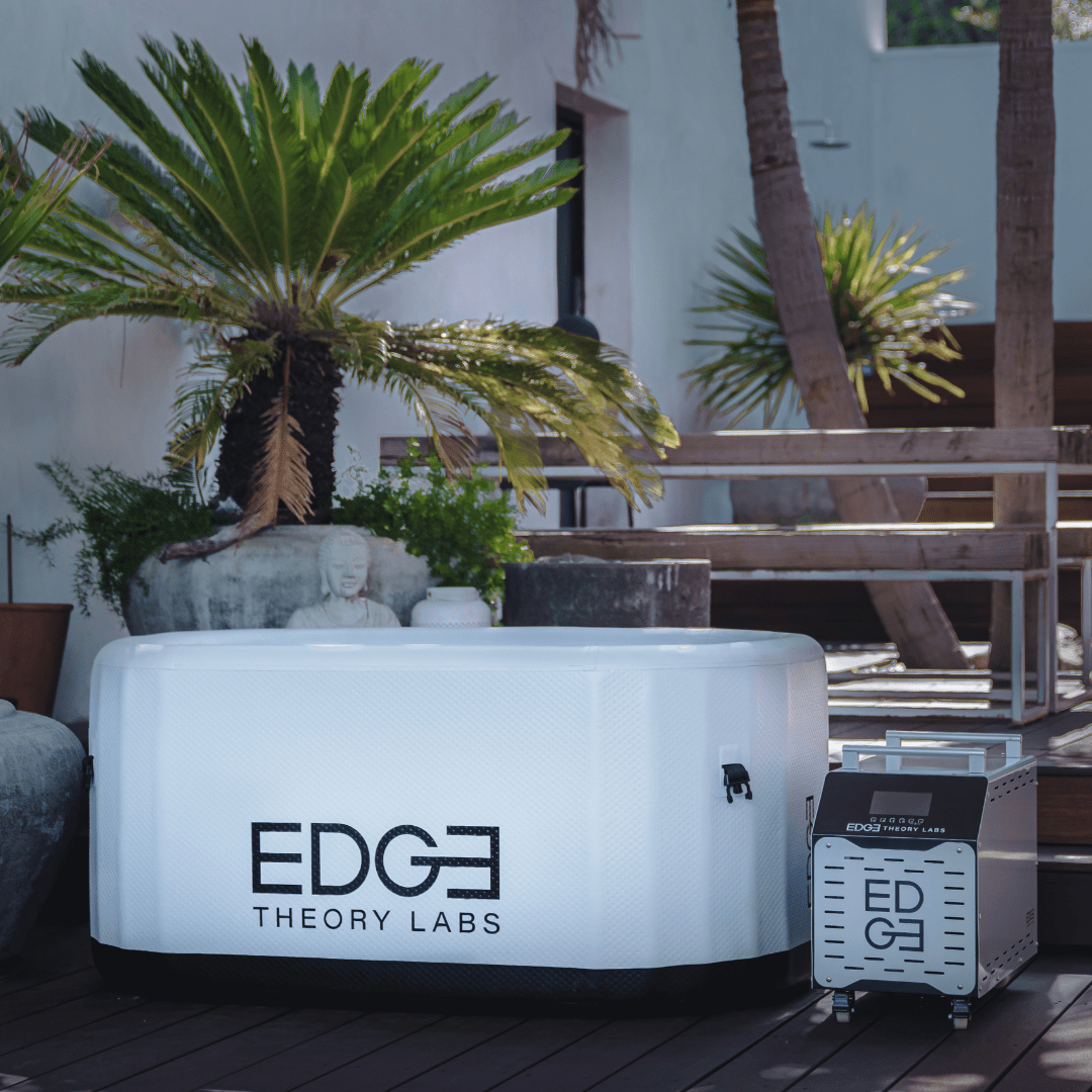 The Edge Tub | LEGACY | Cold Plunge Tub W/ 3/4 HP Chiller - The Sauna World