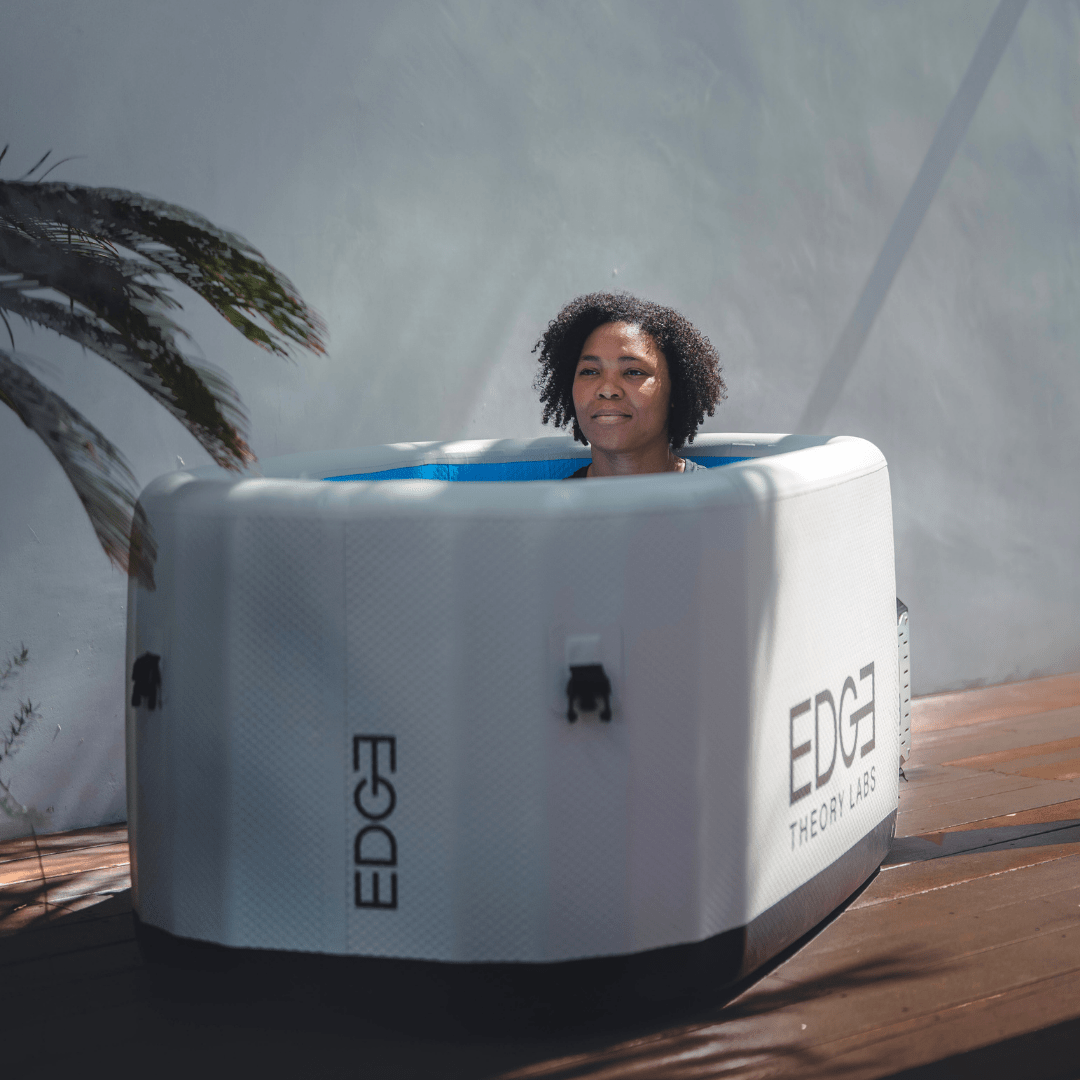 The Edge Tub | LEGACY | Cold Plunge Tub W/ 3/4 HP Chiller - The Sauna World