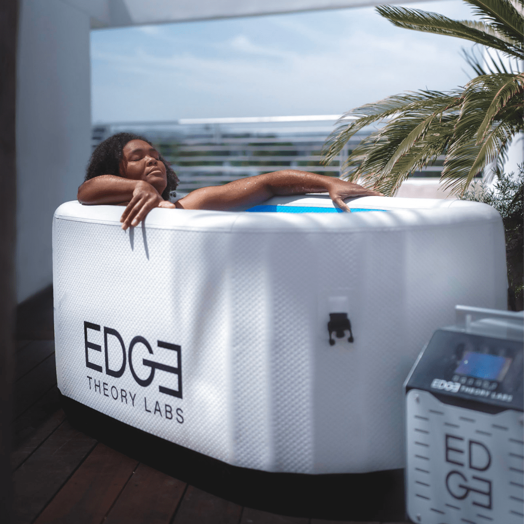 The Edge Tub | LEGACY | Cold Plunge Tub W/ 3/4 HP Chiller - The Sauna World