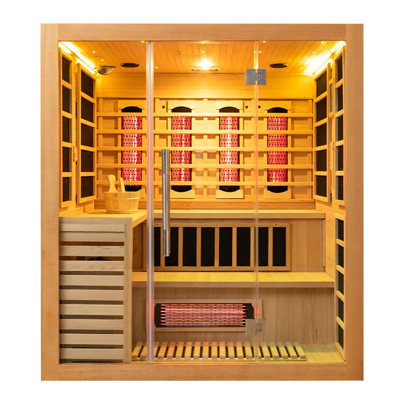 Traditional Steam And Far Infrared Sauna Room - The Sauna World