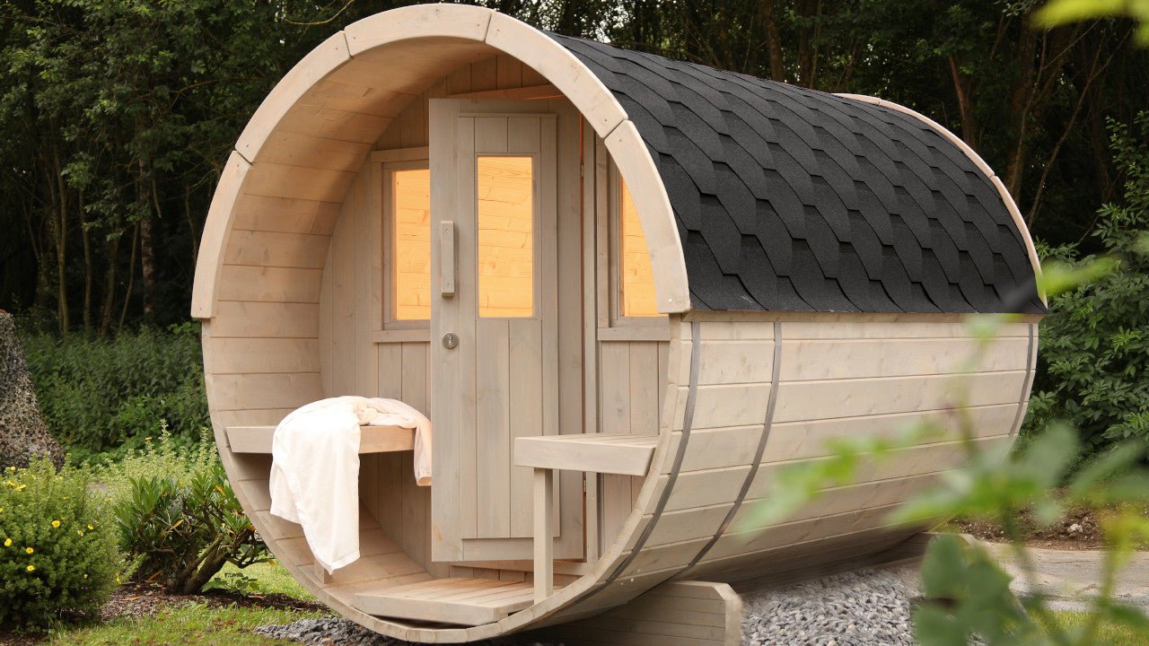 Traditional Steam Barrel Sauna - The Sauna World