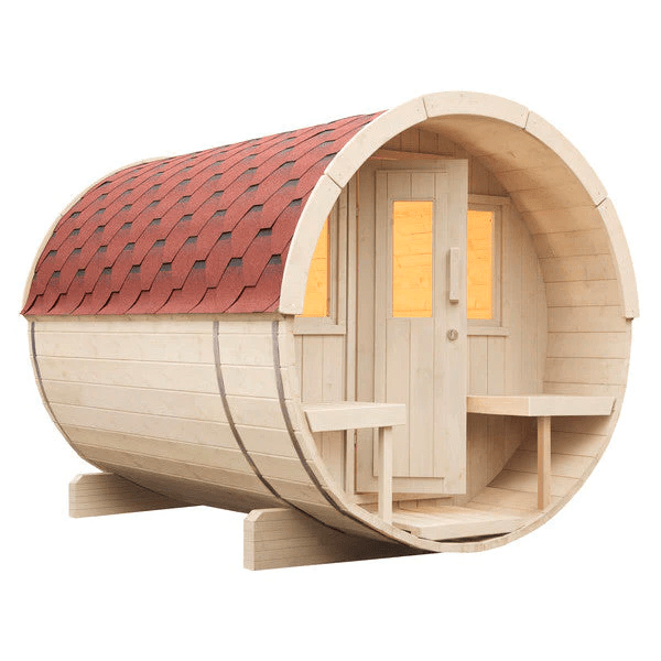 Traditional Steam Barrel Sauna - The Sauna World