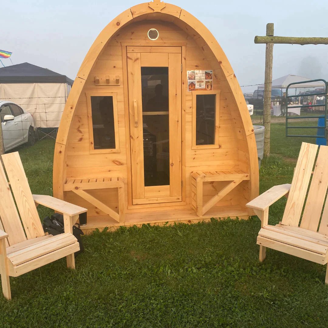 True North Tiny Pod Outdoor Sauna - The Sauna World