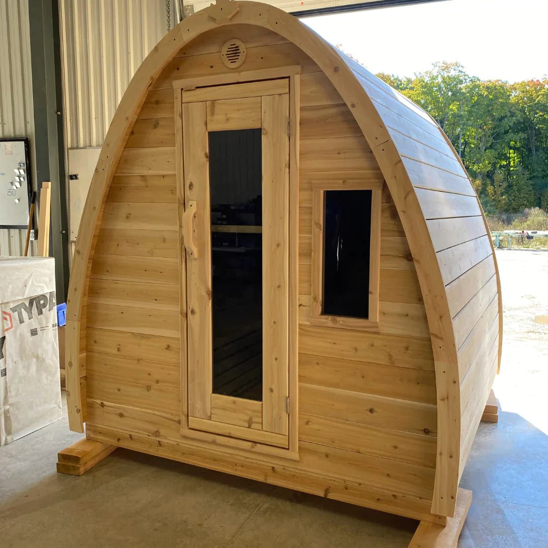 True North Tiny Pod Outdoor Sauna - The Sauna World