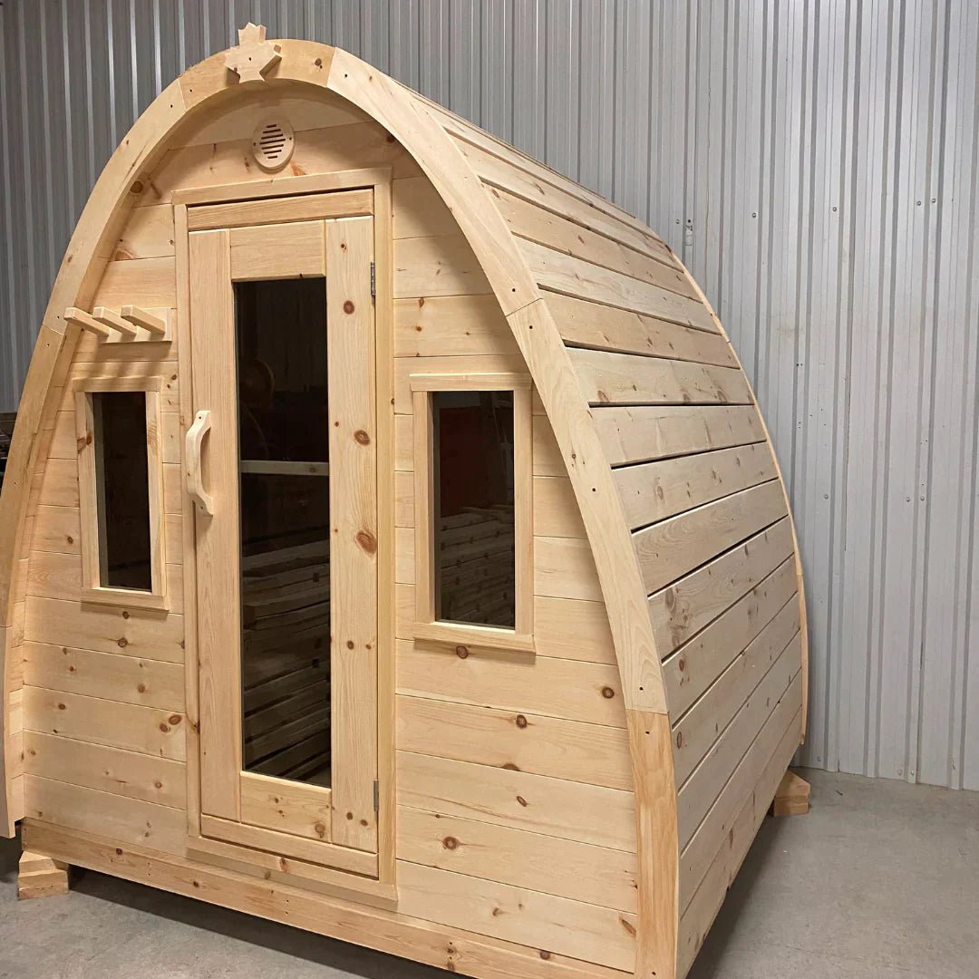 True North Tiny Pod Outdoor Sauna - The Sauna World