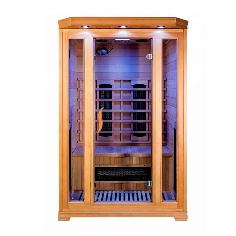 Wooden Dry sauna Cabin Customized Far Infrared Sauna Room - The Sauna World