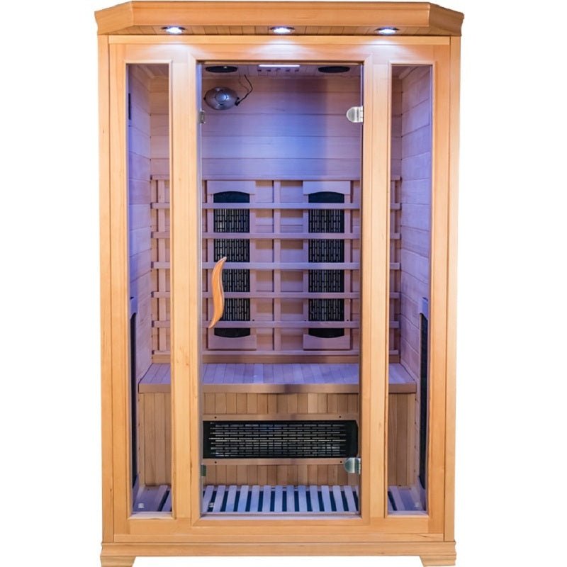 Wooden Dry sauna Cabin Customized Far Infrared Sauna Room - The Sauna World