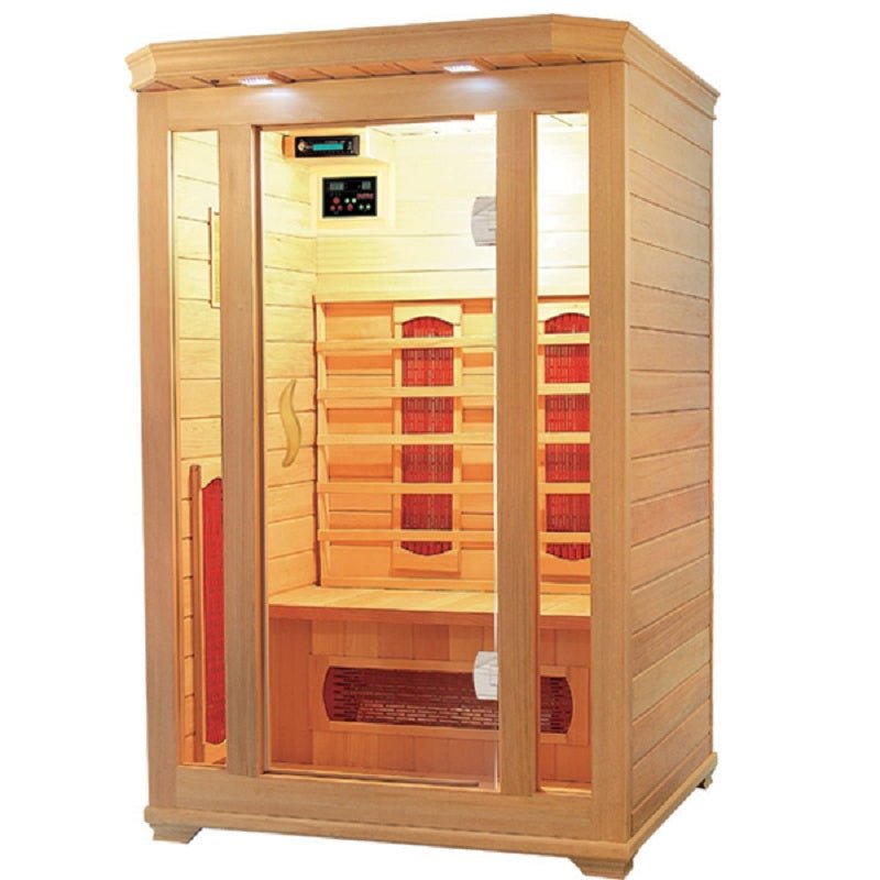 Wooden Dry sauna Cabin Customized Far Infrared Sauna Room - The Sauna World